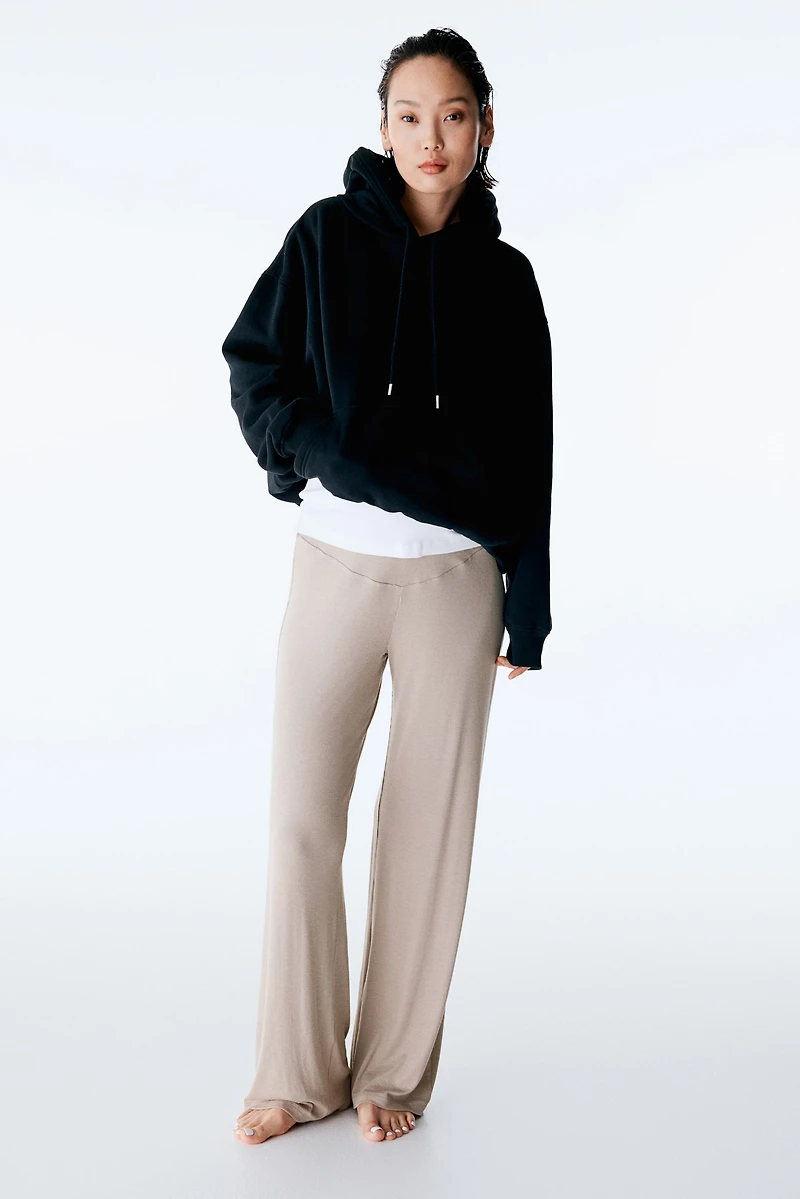 MAMA Pantalon Before & After en jersey côtelé