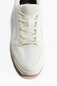 Espadrilles en tissu bouclé
