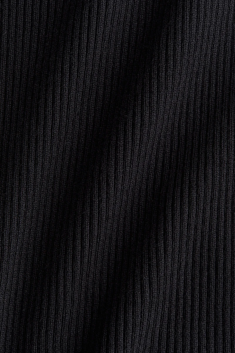 Ruffle-Trimmed Cardigan