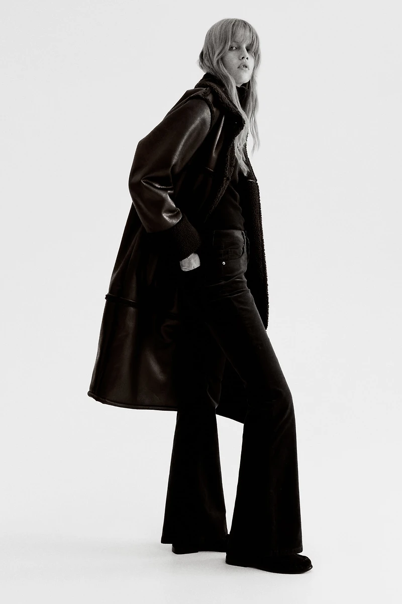 Flared Corduroy Pants