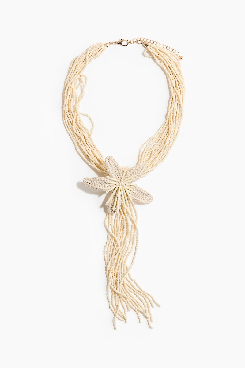 Beaded Multi-Strand Necklace