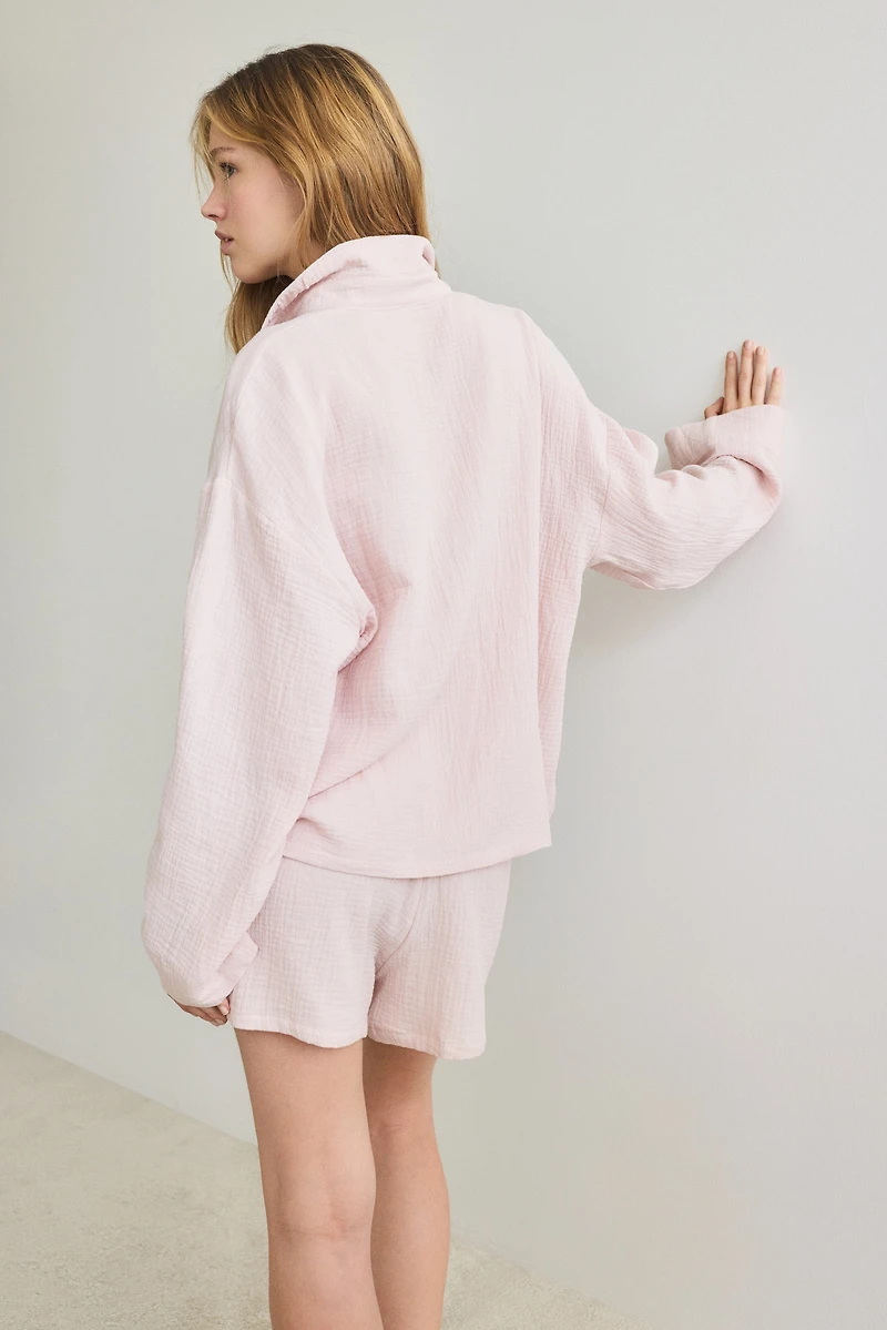 Pajama Shirt and Shorts