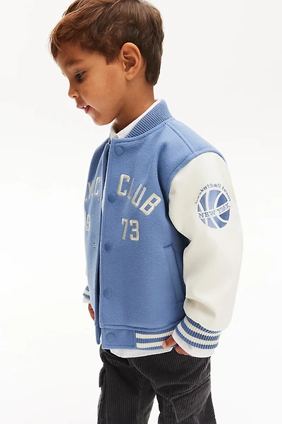 Padded Baseball Jacket