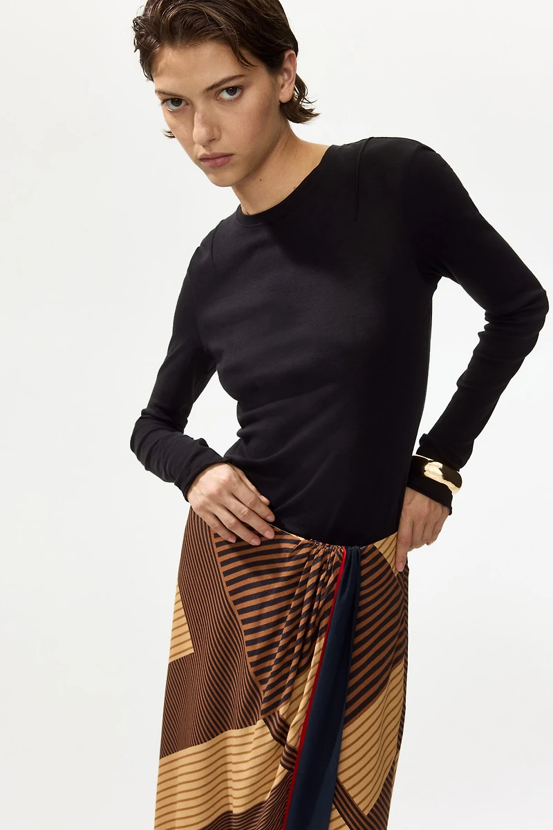 Viscose Wrap Skirt