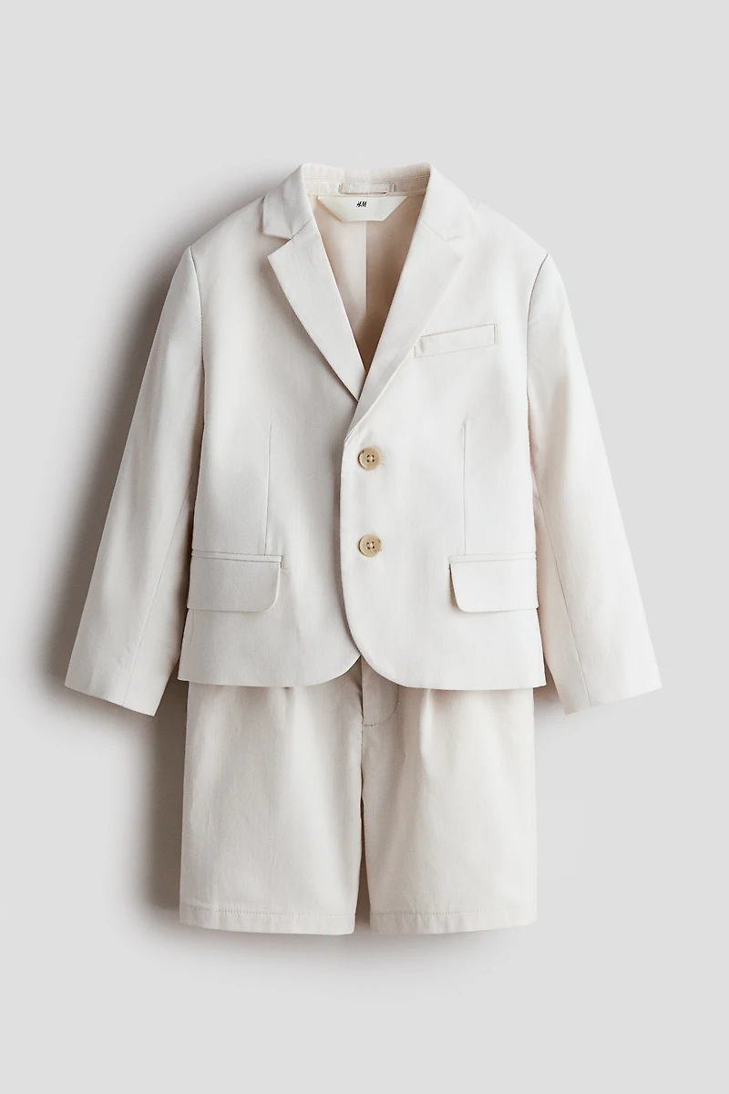 2-Piece Dressy Cotton Set