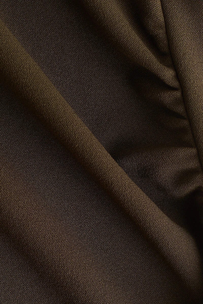 Draped Halterneck Dress