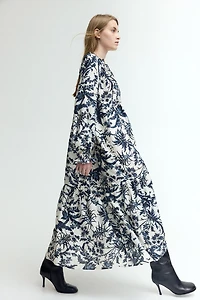 Ruffle-Collar Dress
