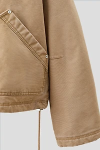 Veste de travail courte en toile