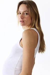 MAMA Débardeur côtelé