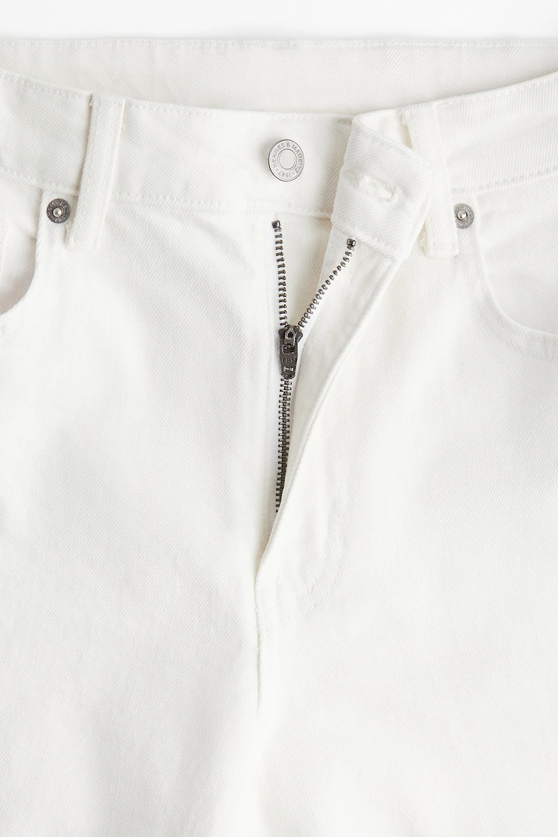 High Rise Wide-cut Jeans