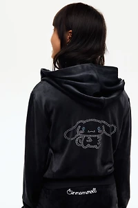 Ensemble 2 pièces en velours avec motifs