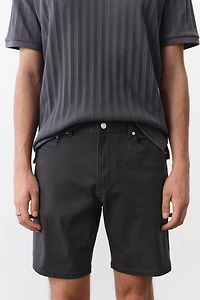 Regular-Fit Twill Shorts
