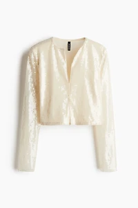 Haut court à sequins