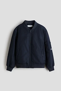 Padded bomber jacket