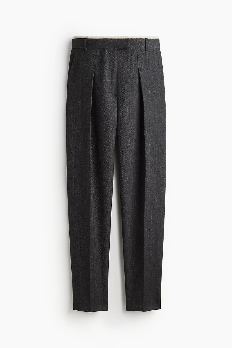Pantalon habillé en laine