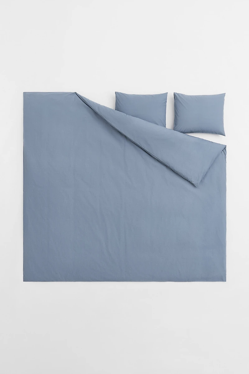 Cotton King/Queen Duvet Cover Set