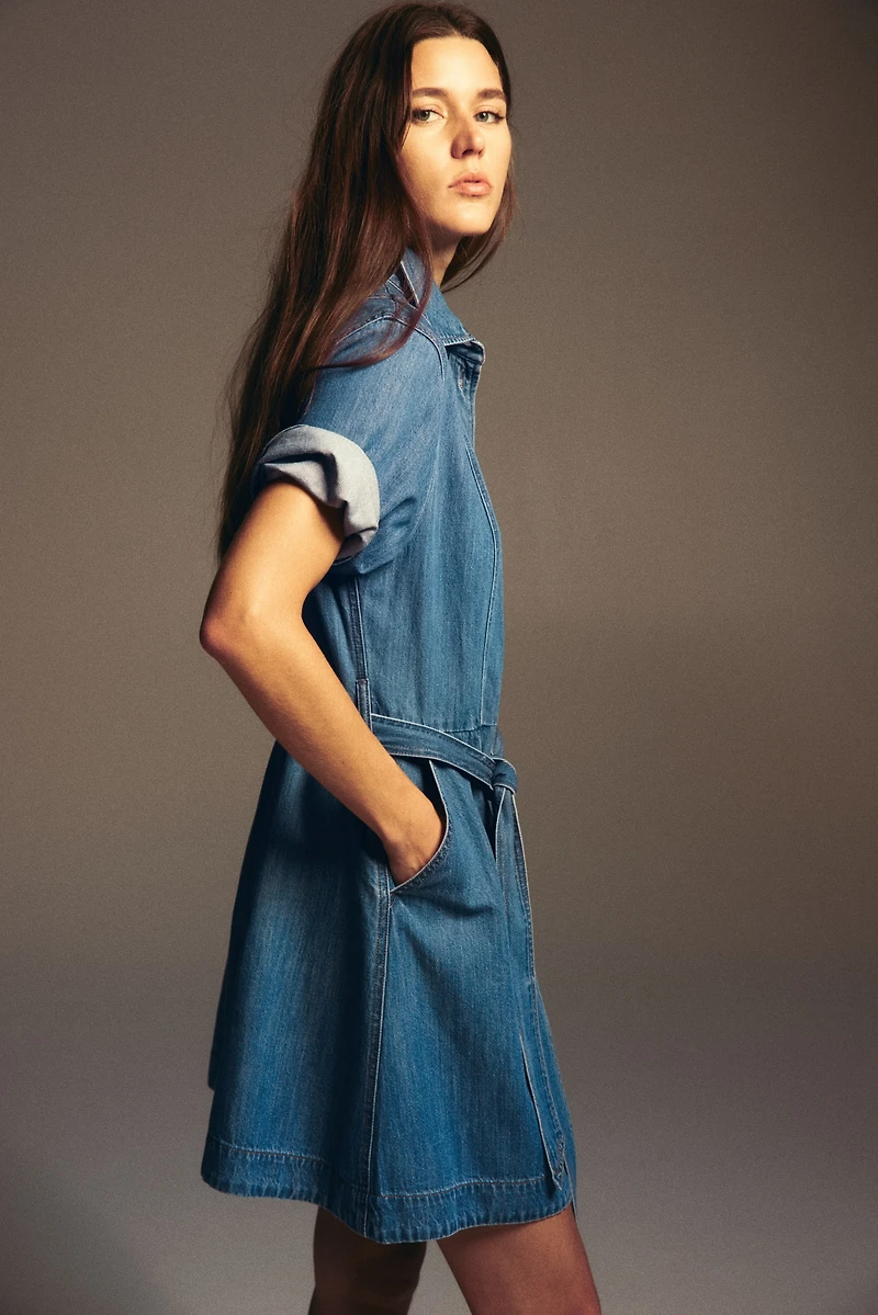 Denim Shirt Dress