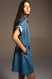 Denim Shirt Dress
