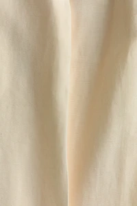 Linen-Blend Dress Pants