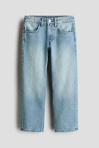 Relaxed-Fit Straight Leg Jeans