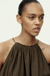 Open-Shoulder Blouse