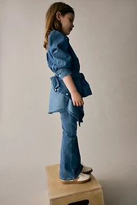 Jean Très Extensible Jambes semi-évasées