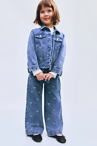 Embroidered Denim Jacket