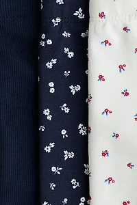 3-Pack Cotton Leggings