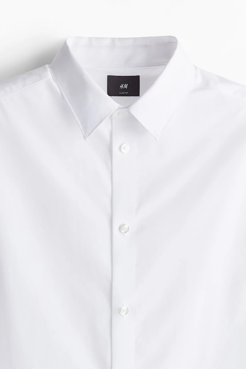 Slim Fit Pima Cotton Shirt
