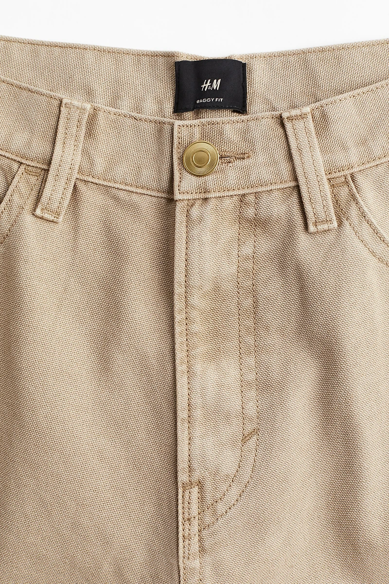 Pantalon Coupe Flottante en toile