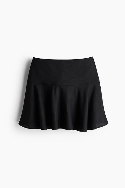Flared Mini Skirt