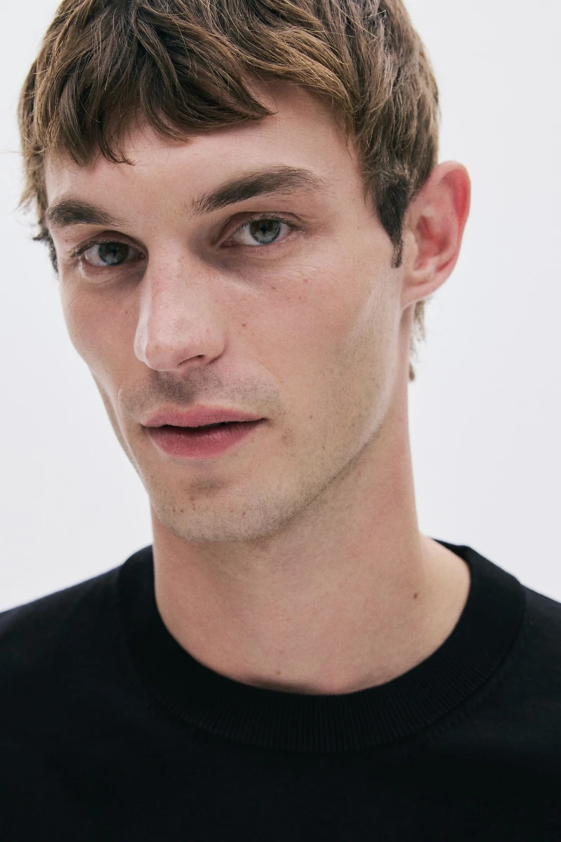 Regular-Fit Fine-Knit Sweater