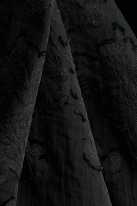 Jacquard-Weave Strappy Dress