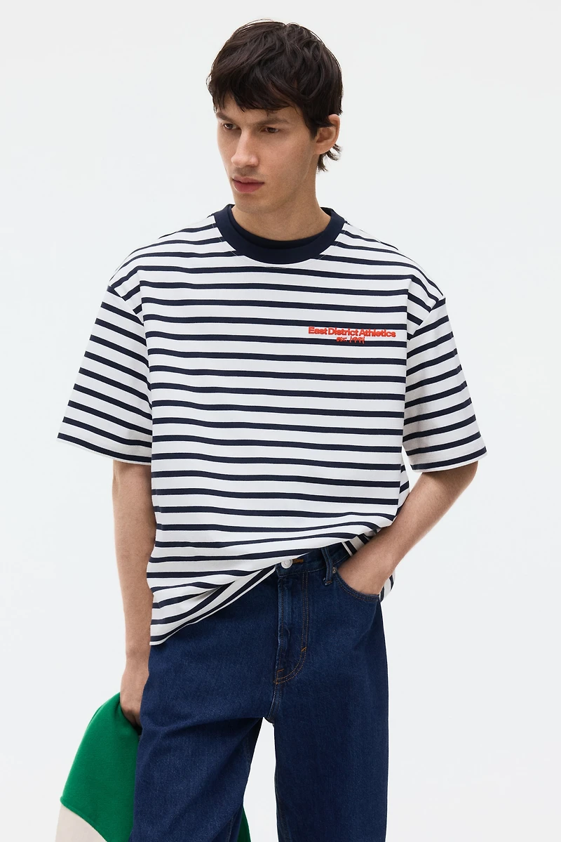 T-shirt ample en coton