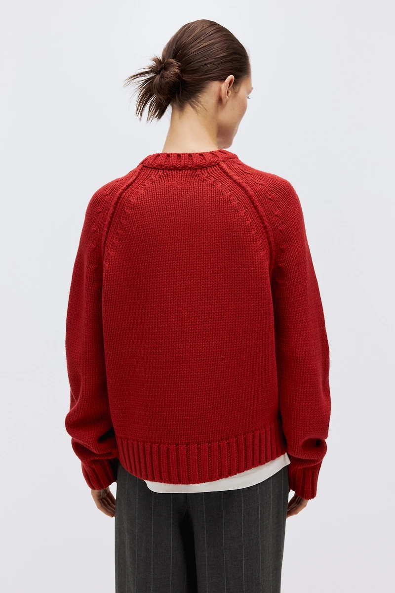 Chandail à manches raglan