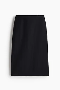 Crinkled Pencil Skirt