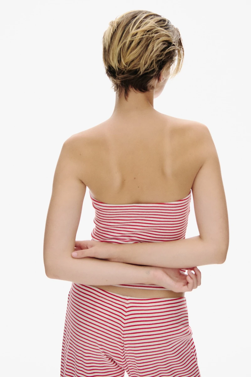 2-Piece Ribbed Top and Pants Set