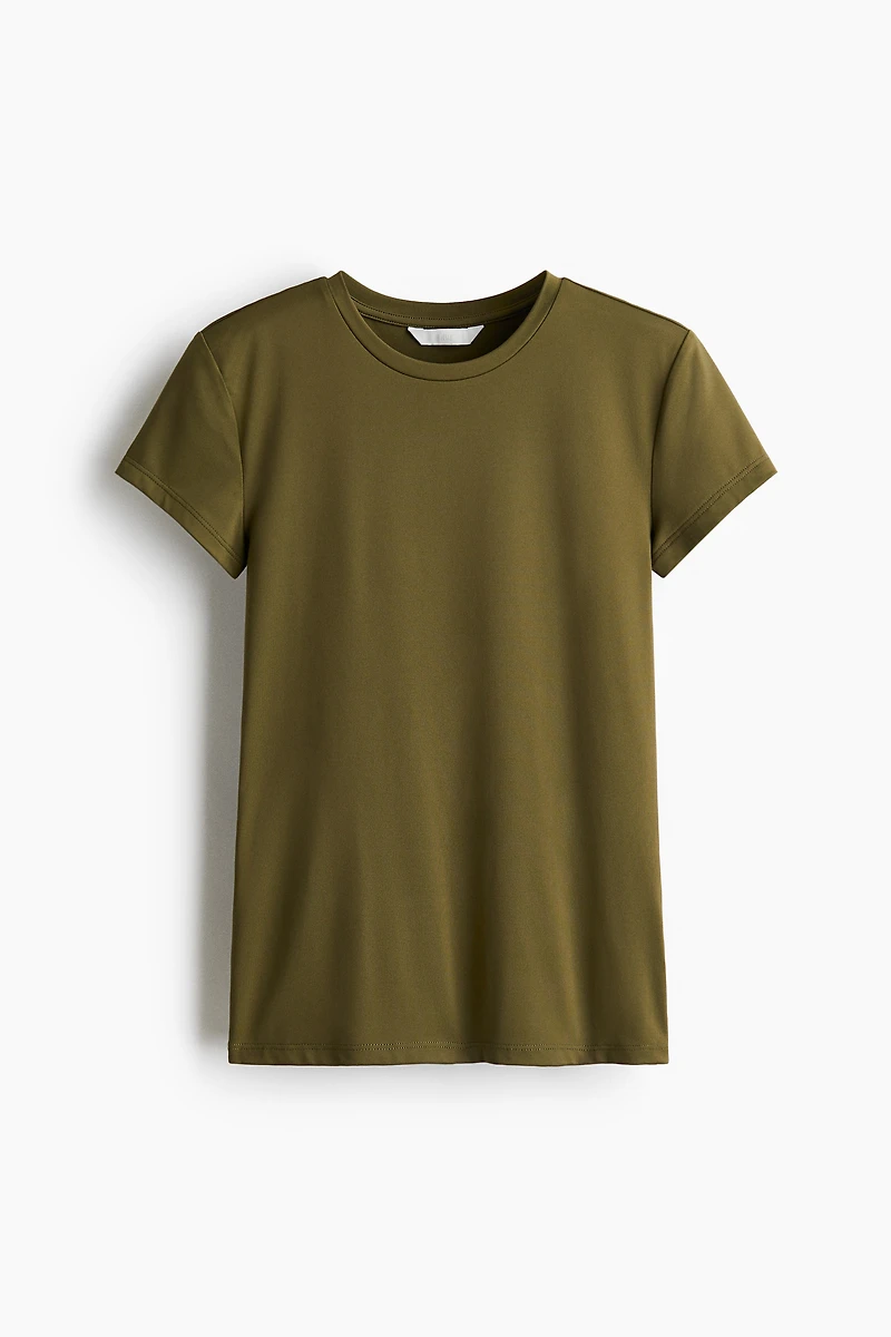 Fitted Microfiber T-shirt