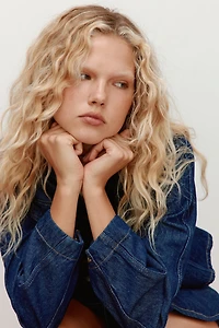 Chemise cintrée en sergé