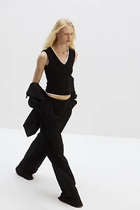 Cooling Slim-Fit Ribbed Tank Top