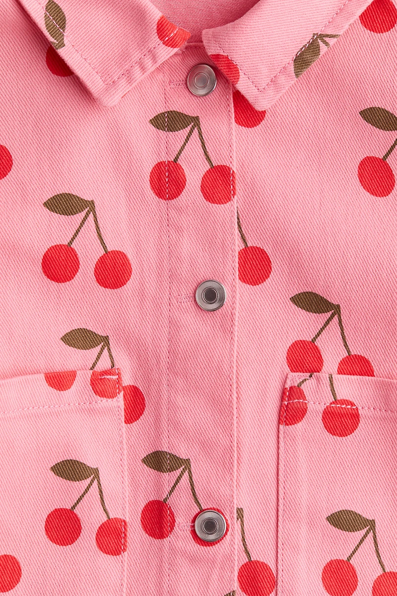 Printed Twill Jacket