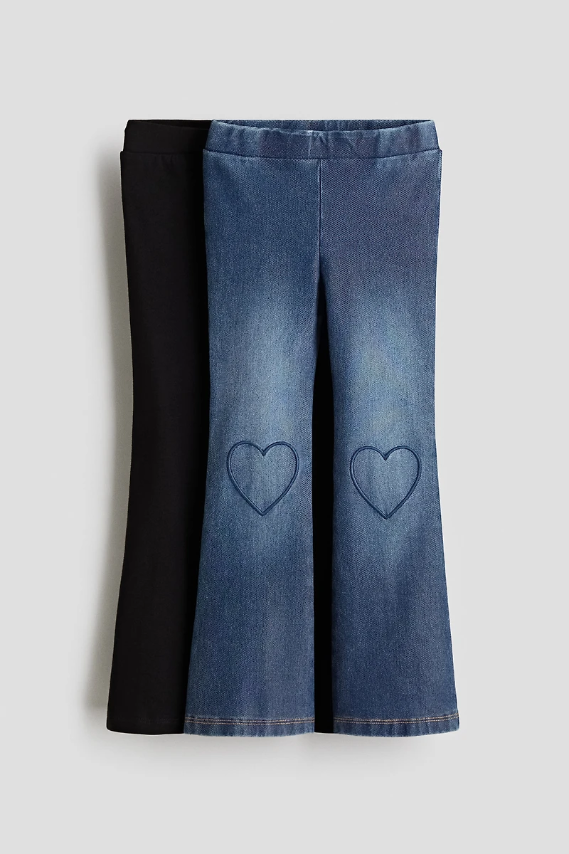 2-pack Flared Jeggings