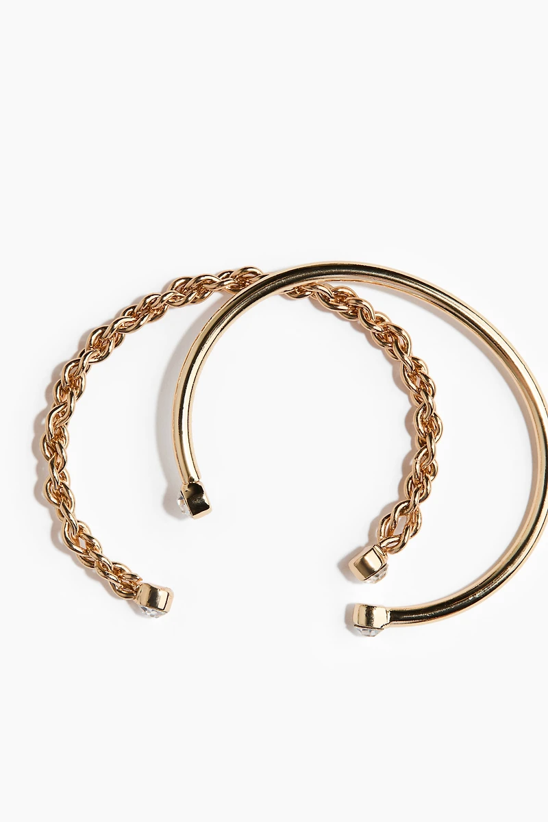 2-Pack Cuff Bracelets