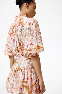 Draped Tunic Dress