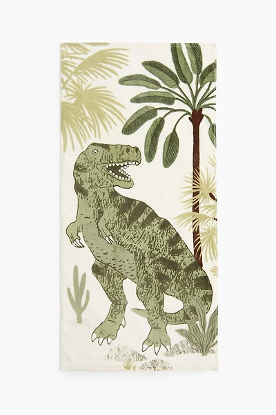 Patterned Bath Towel