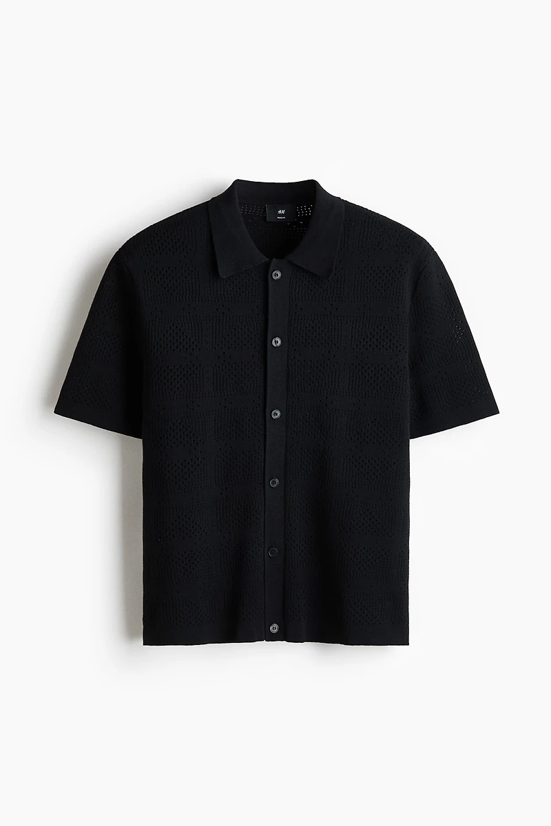 Regular-Fit Knit Shirt