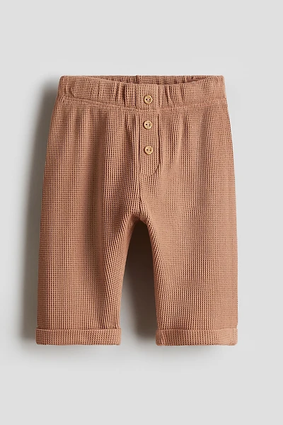 Waffled Jersey Pants