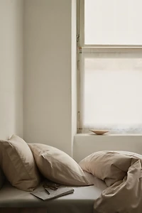 Housse de couette lit simple en coton égyptien