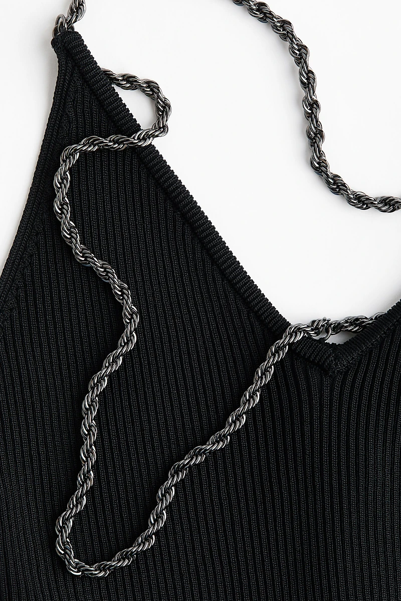 Chain-Strap Top