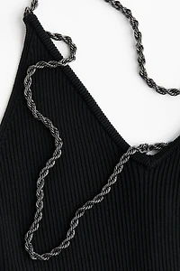 Chain-Strap Top